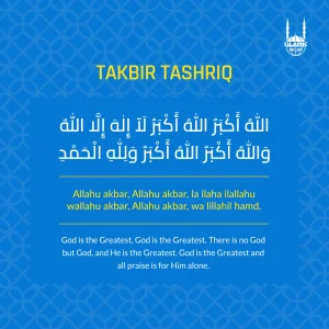 Takbir-Tashriq eid al fitr 2025