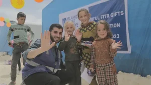 Image: 2023 Eid gift distributions and celebrations with children in Syria.. Islamic Relief Singapore